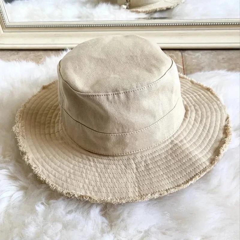 1 stuks Unisex Bucket Hat, Veelzijdige Dames Lente/Zomer Rand Zonnebescherming Strandpet, Geschikt voor Dagelijkse Vrije Tijd Vakantiekleding
