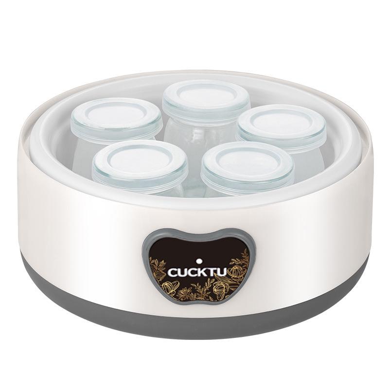 Automatic Cross-Border Home Yogurt Maker - Intelligent 304 Stainless Steel Machine with Cup Divider