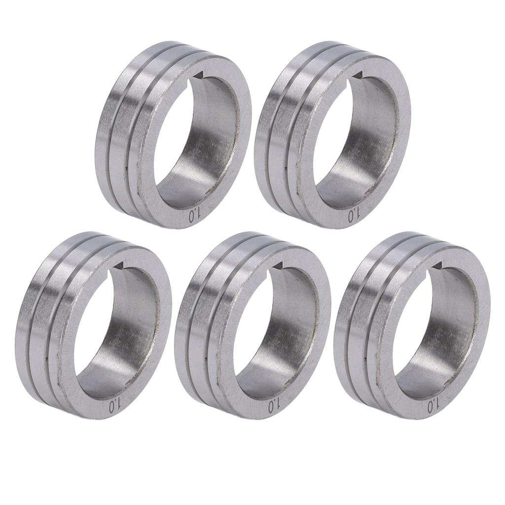 5Pcs Welder Wire Feed Roller 0.8‑1.0mm Groove Feeding Guide Wheel for BINZEL Welding Machine