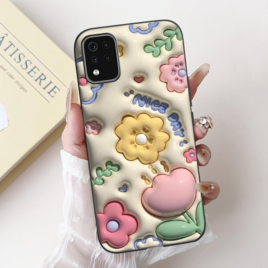 For LG K42 Case LG K52 LM-K520 Cute Rabbit Cartoon Cover Soft Silicone Phone Case For LG K62 K 42 52 LGK42 LGK52 Back Cover Bags