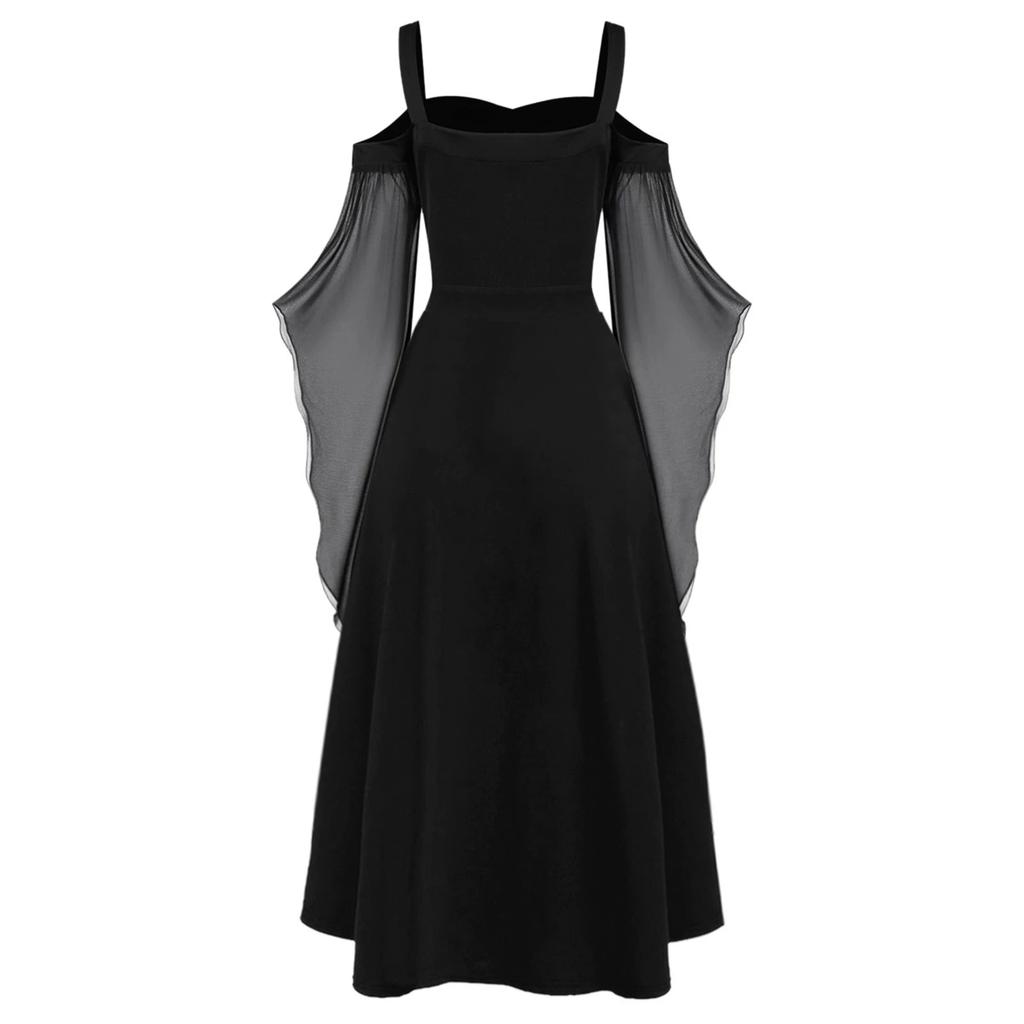 Halloween Costumes, Renaissance Dresses, Medieval Retro Gothic Cos Costumes, Stage