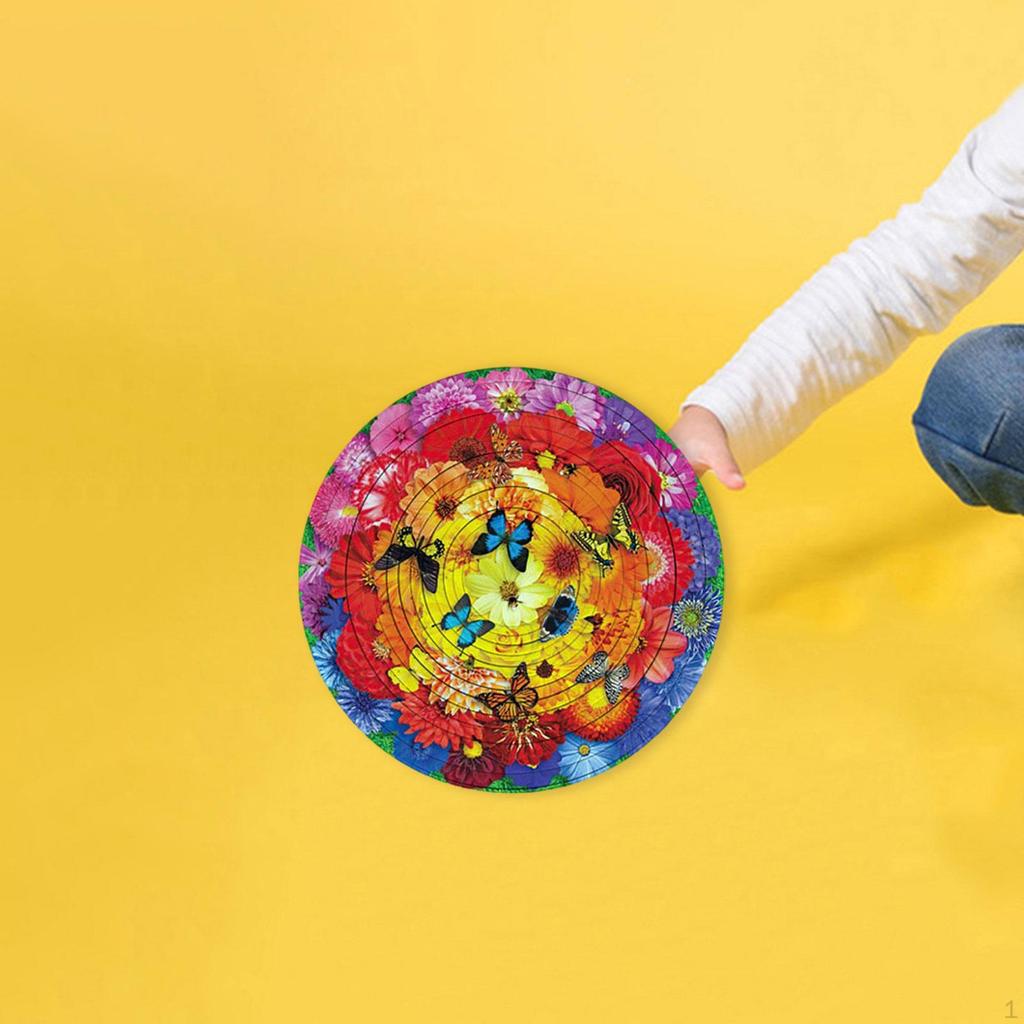 3D Rotating Rotate Flip Puzzle Intelligence Toys Funny Party Favor Kids Puzzles for Girls