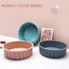 Silicone Round Cake Mold 8 Inch Silicone Cake Pan For Baking Charlotte Cake Pan Baking Strawberry Shortcake Cake Mold DIY Cactus