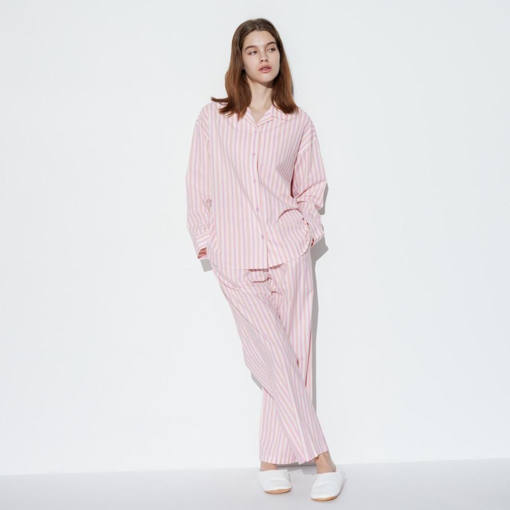 

UNIQLO мягкая эластичная пижама с длинными рукавами