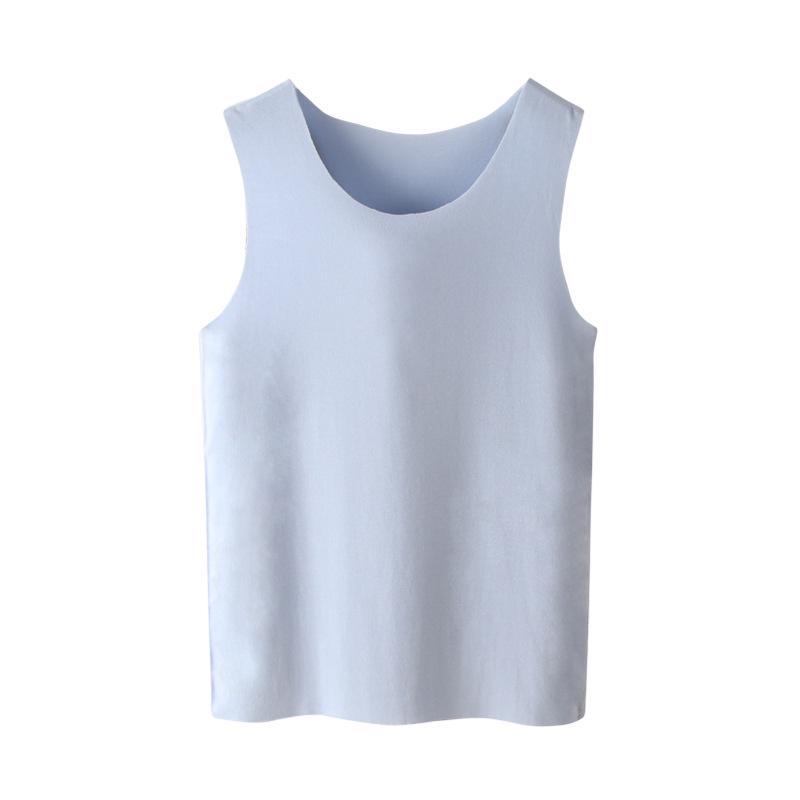 Kids' Seamless Sleeveless Modal Vest - Unisex Parent-Child Summer Top, Baby Pajamas