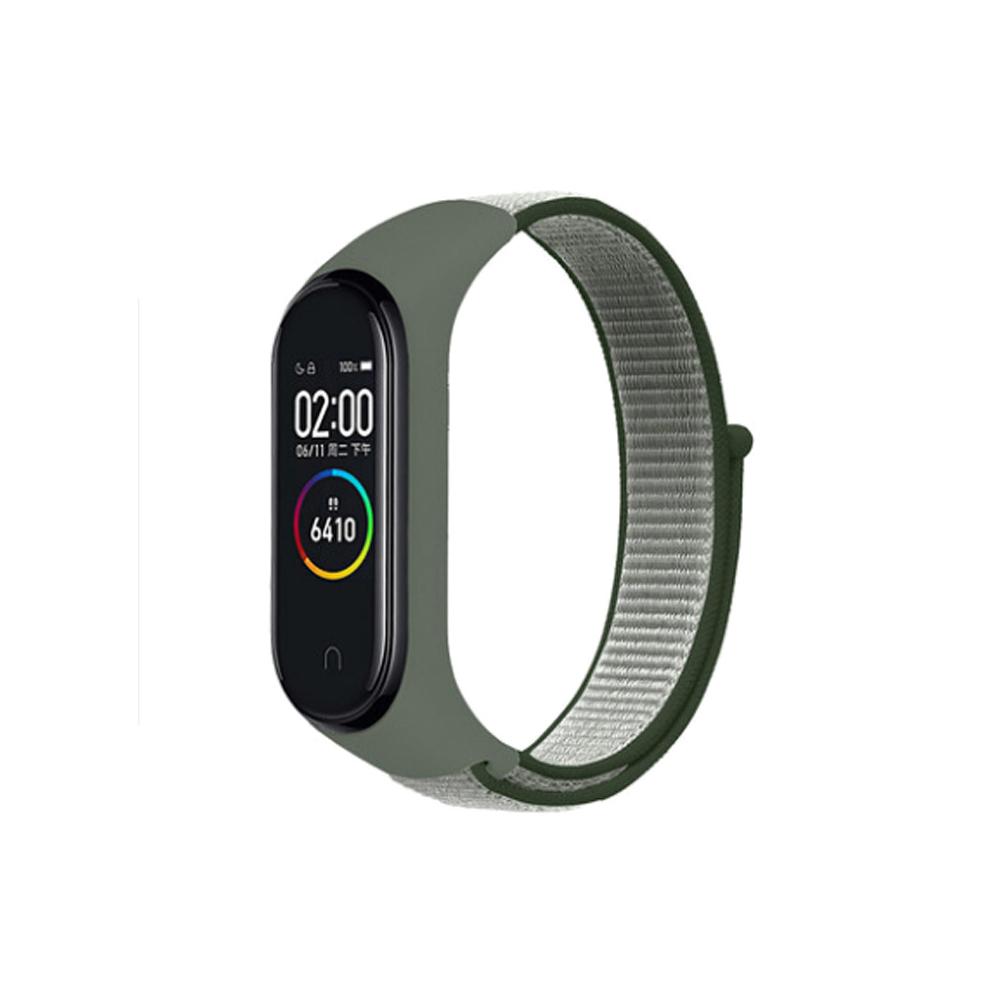 Nylon Schlaufenarmband für Xiaomi Mi Band 9 8 Geflochtenes Verstellbares Ersatz-Uhrenarmband Sportarmband für Mi Band 8 7 6 5 4 3 Armband