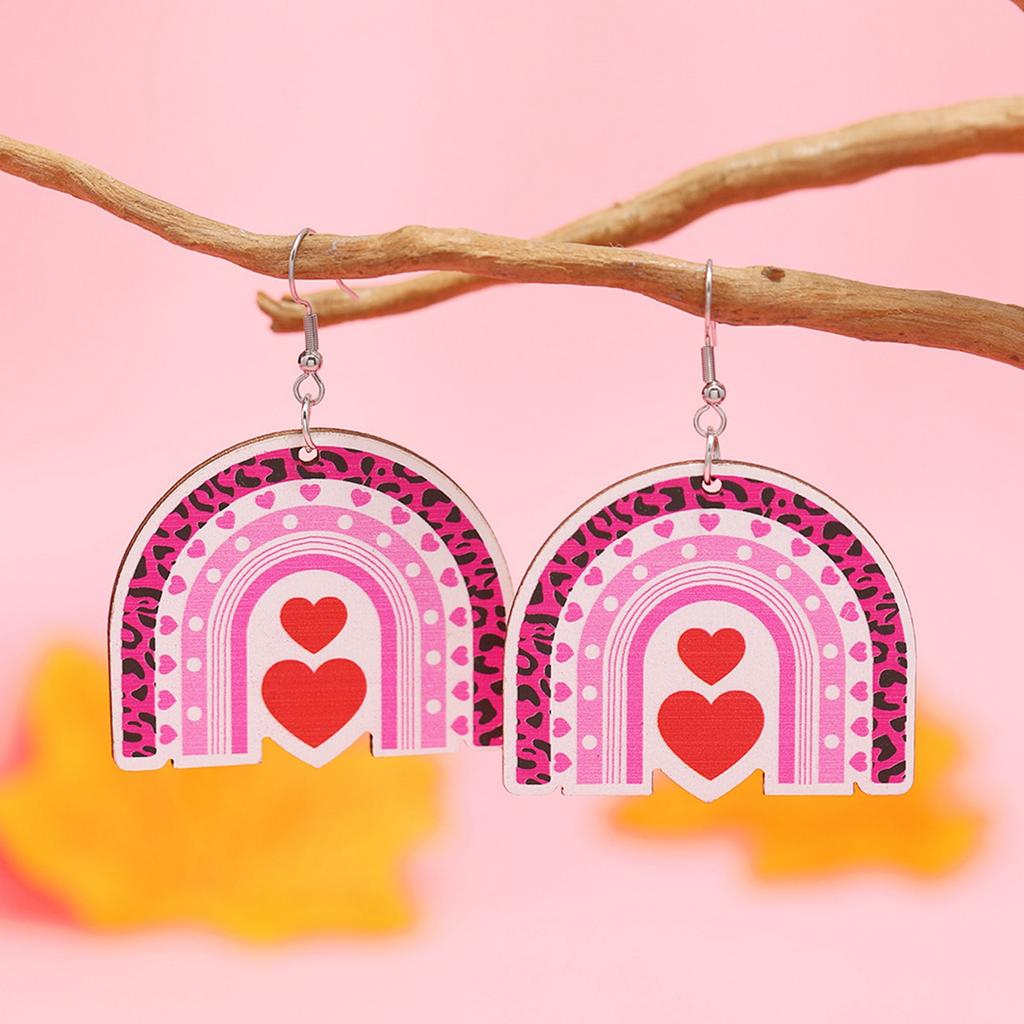 Valentine's Day Pattern Earrings Bring Surprises And Joy On The Holiday Day, Suitable Gifts For Lovers And Relatives.