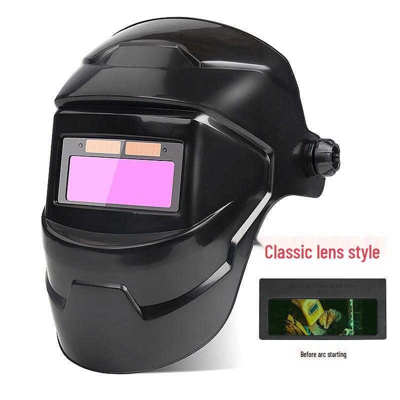 

Солнечная самозатемняющаяся маска для сварки, надеваемая на голову, для дуговой сварки и защиты от брызг