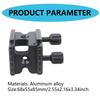 Professional Double Quick Release L Shaped Bracket for Enhanceds Camera Stability On Tripods