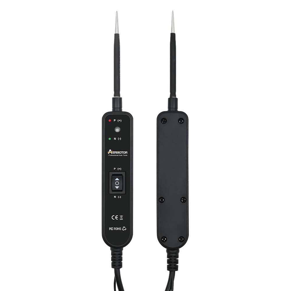 Car Electrical Tester Probe Detector 6-24V DC Automotive Electric Circuit Tester Multi-functions Test Lead