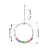 Parrot Swing Rope Ring Toy Perch For Bird Conure Swing Ring For Parrot Parakeet Cockatoo Lovebird Cockatiel Canary Conure