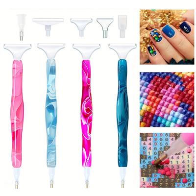 5D DIY Diamond Pen Spot Drill Pen Set Resin Diamond Embroidery Tool Accessories Multifunctional Spot Drill Tool