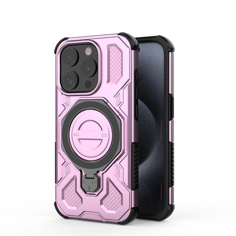 Magnetic Armor Case For iphone 15 Pro Cases apple iphone 15 Pro iphone 15 Pro Max Cover Magsafe Wireless Charging Phone Cover