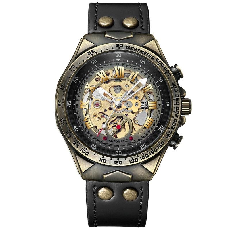 

Vintage Men s Fashion Casual, Bronze Automaton Watch
