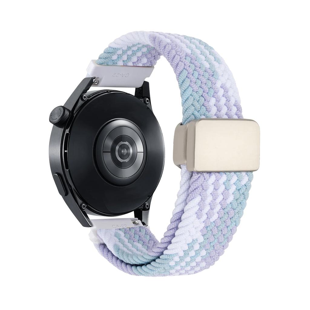 Nylon 20mm 22mm Band for Realme Watch 3 2 S Pro Braided Elastic Strap Breathable Bracelet for Realme Women's And Men's Watchband
