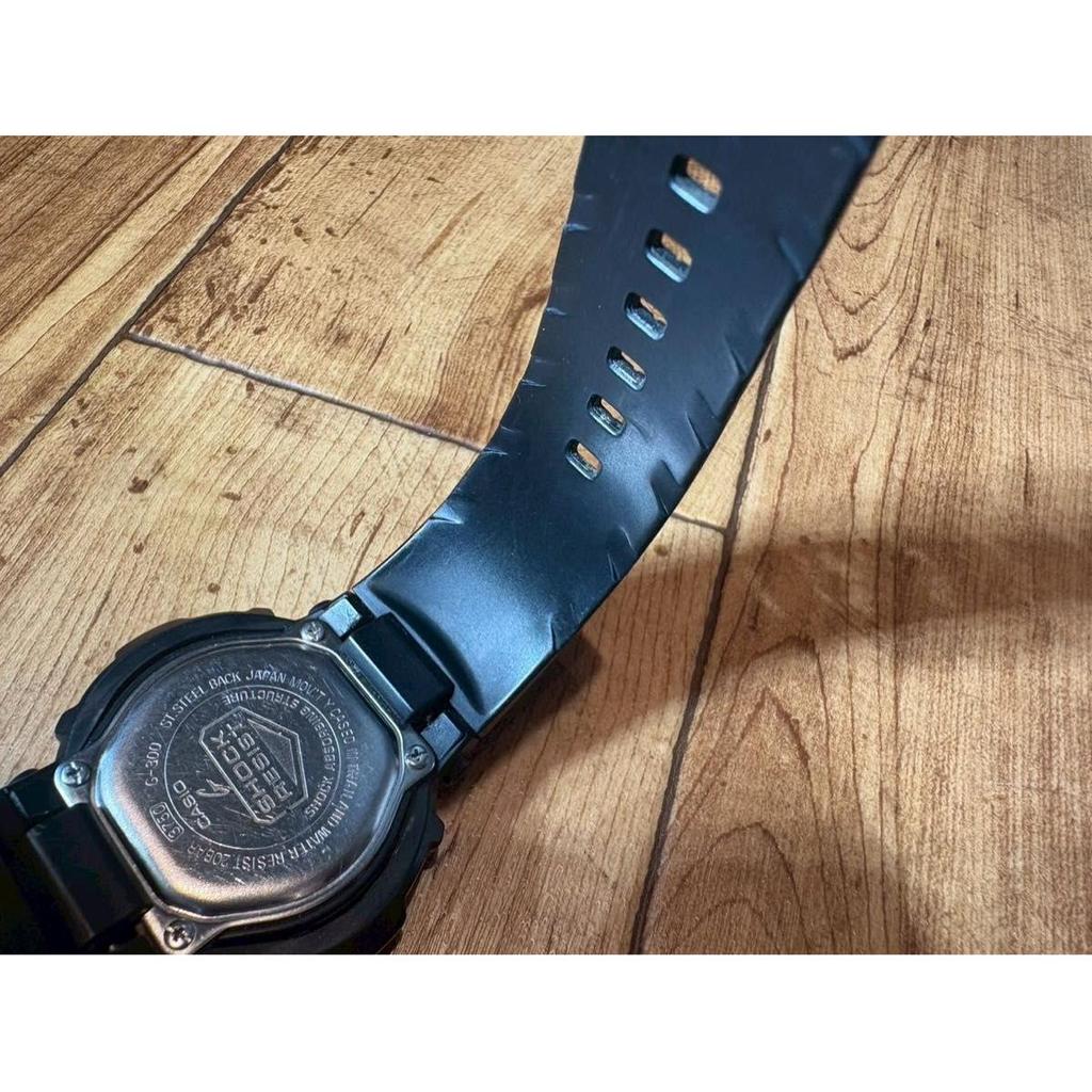 Used CASIO G-SHOCK G300 Ana-Digi Black Men's Watch