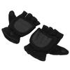 USB Heating Gloves Double Heating Half Fingers Warm Washable Electric Laptop Gloves for Outdoor