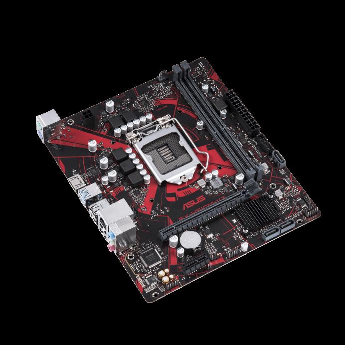 ASUS EX-H510M-V3 LGA1200 Motherboard, Compatible with 10th/11th Gen CPUs and DDR4, Ideal for Desktop PCs.