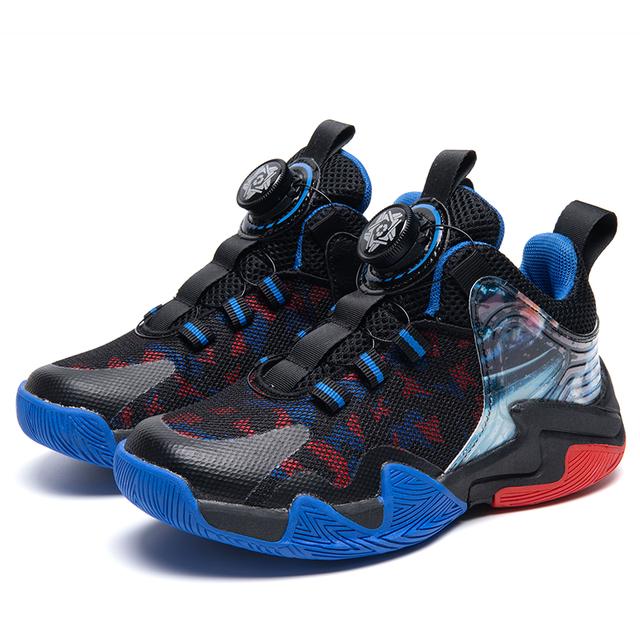 

Детские высокоэластичные износостойкие дышащие сетчатые вращающиеся кроссовки Dunk для учащихся начальной школы 33