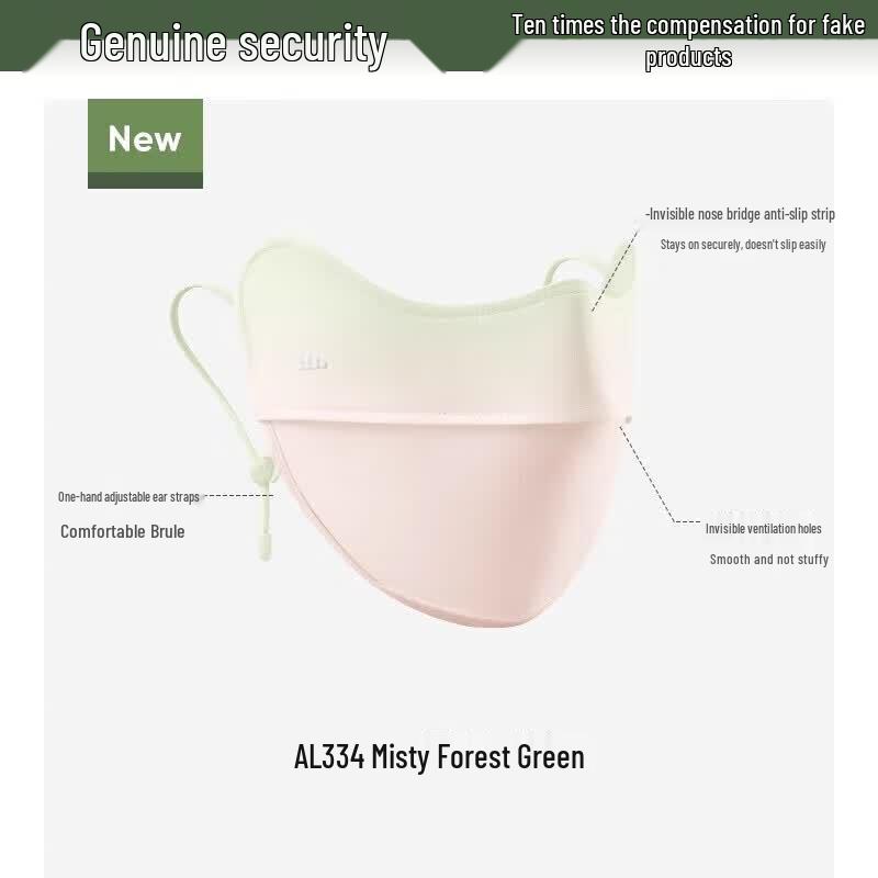 Beneunder AL334 Blush Sun Protection Face Mask