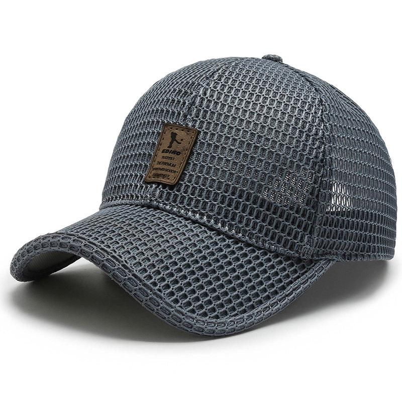 Men's Summer Sun Protection Baseball Cap - Breathable Mesh Outdoor Hat