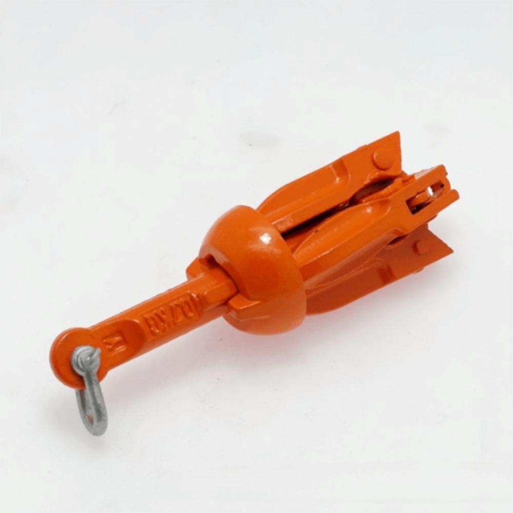 Portable Folding Anchor Kit Aluminum Zinc Zinc Alloy Folding Boat Anchor SUP Paddle Board