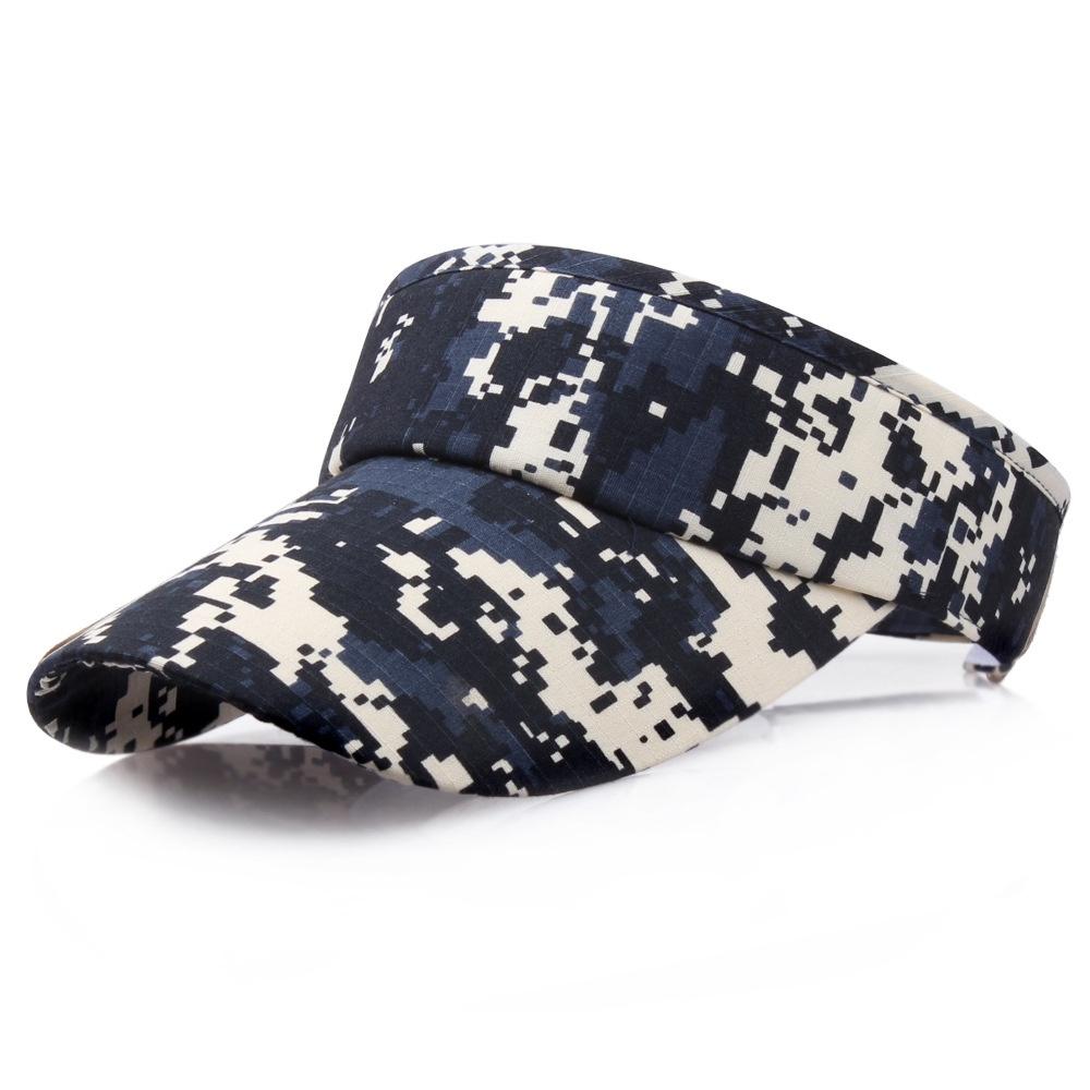 Unisex Kappe mit digitalem Camouflage-Muster und verstellbarer Passform für Sommer im Militärstil