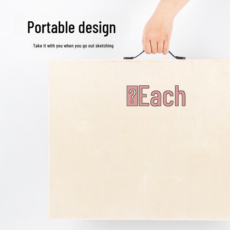 Portable 4K Ultra-Thin Basswood Drawing Board for Beginner Artists