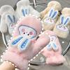 Cartoon Plush Gloves Winter WoPlush Warm Gloves Student Cycling Windproof Full Finger Gloves Couples Halter Gloves