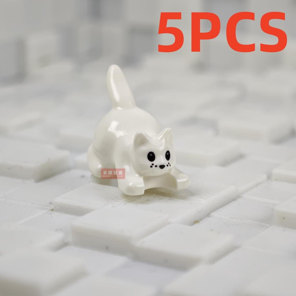 MOC City Animal Building Block Figures Eagle Owl Panda Parrot Seagull Penguin Zoo Fram Horse Pig Accessories Bricks Toy Gift