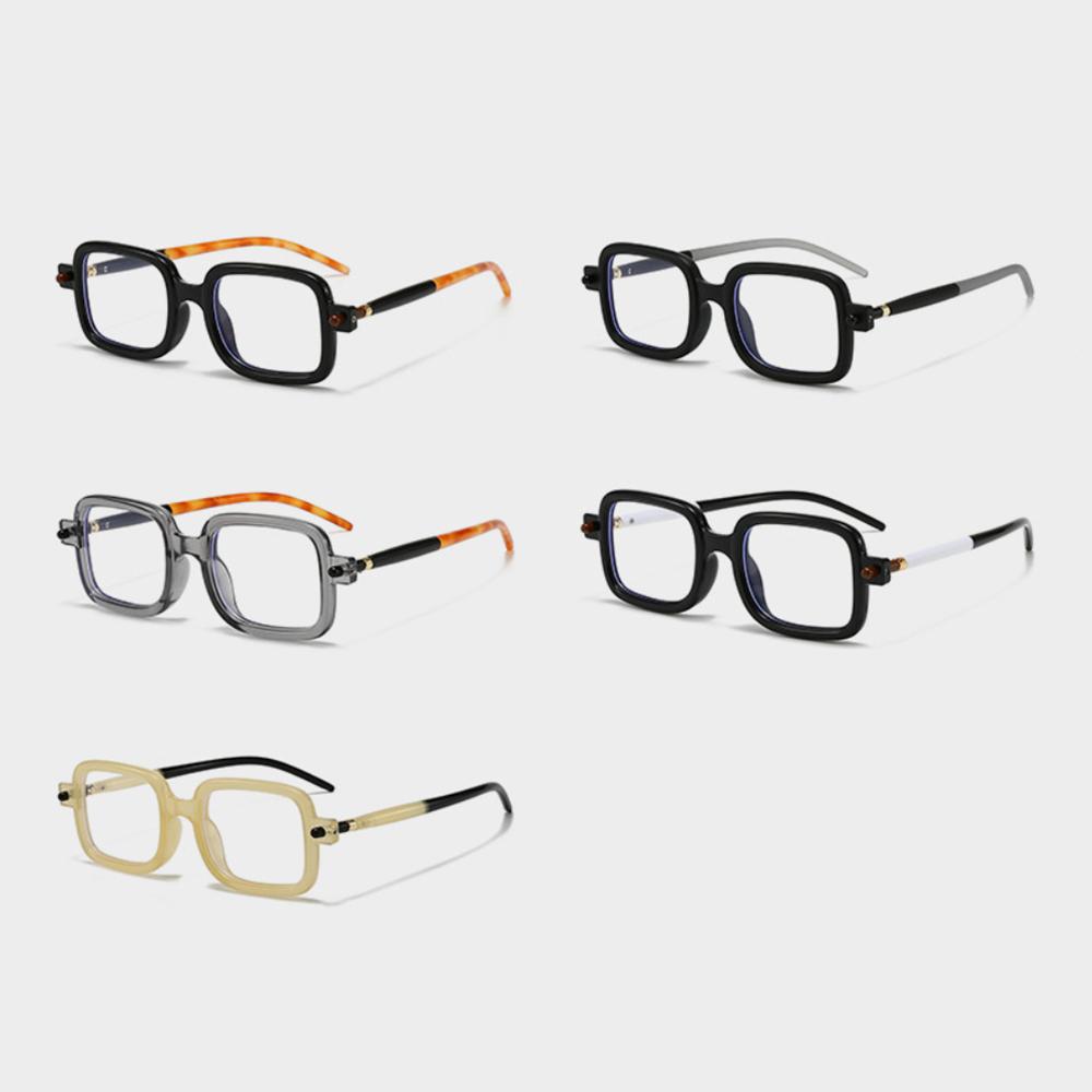 Blue Light Blocking Glasses Unisex Luxury  Glasses Leopard Print Eyewear Classy Thick Frame Sunglasses For Travel Stage