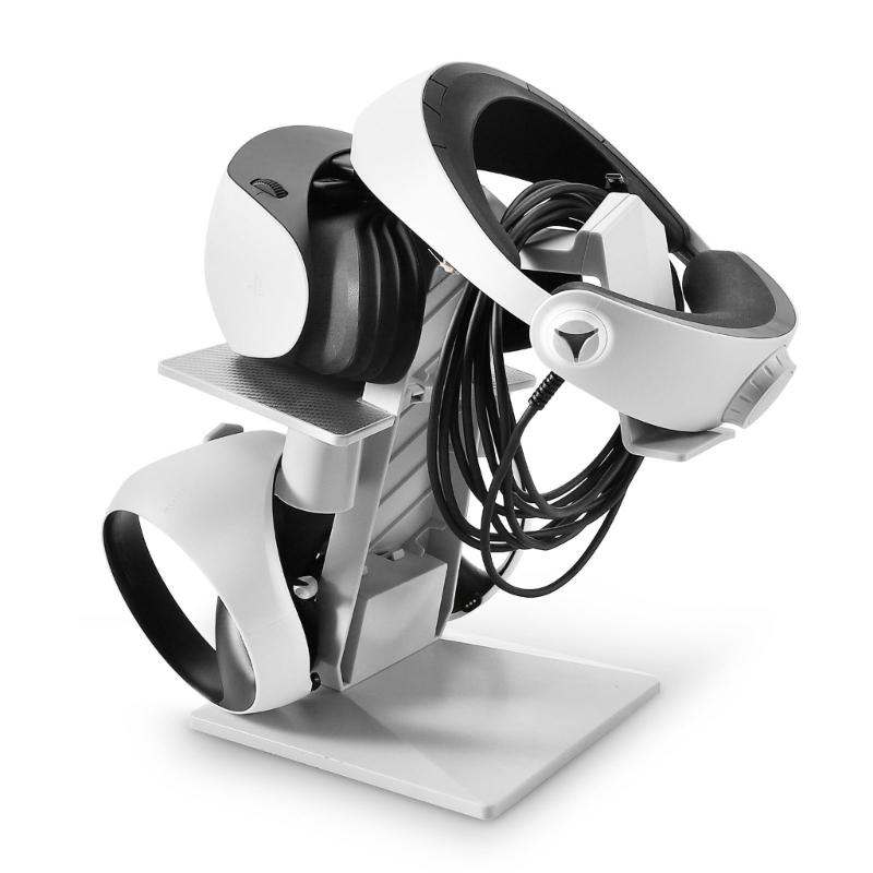 Suporte e Base para Headset e Controles PS VR2 Organizadores de Armazenamento Rack Estável Suporte Acessórios VR
