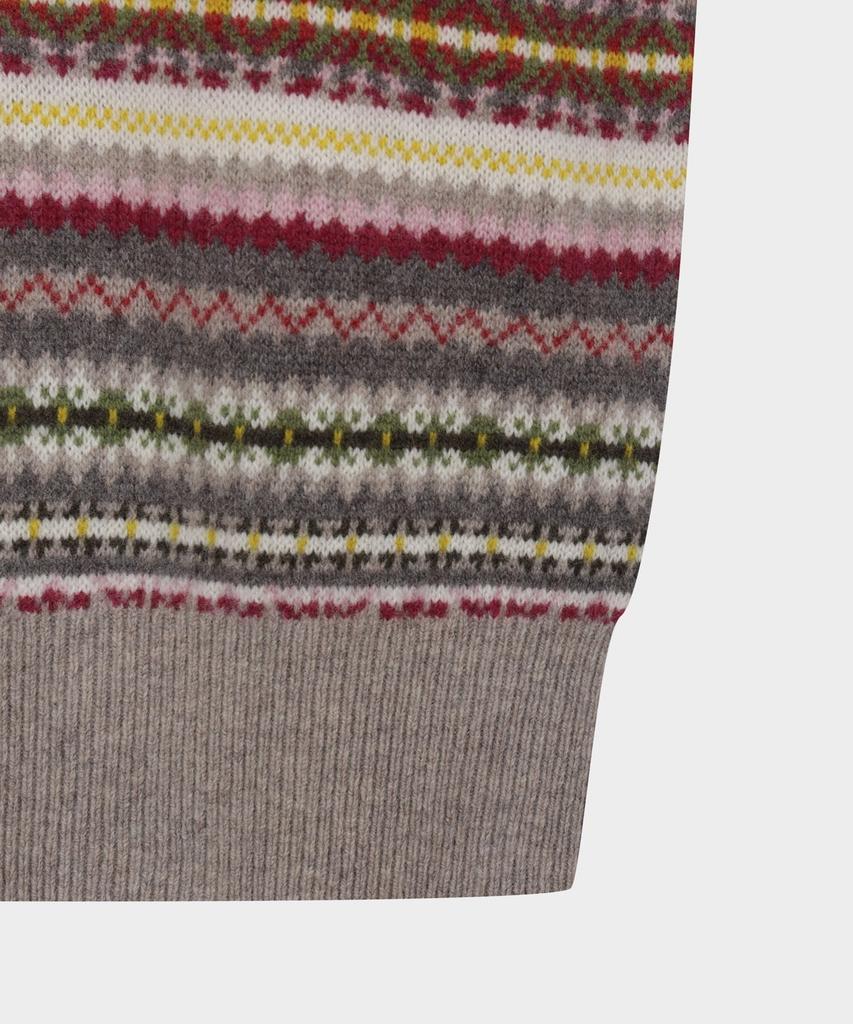 BROOKS BROTHERS [Women'S] Wool Fair Isle Crewneck Sweater (Multi) (Bbwrwff301)