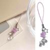 Goth Y2K Phone Charm Pendant Summer Jellyfish Keychain for Keys Bag Accessories