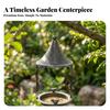 Hanging Bird Feeder Distressed with Tray Sturdy for Gardeners