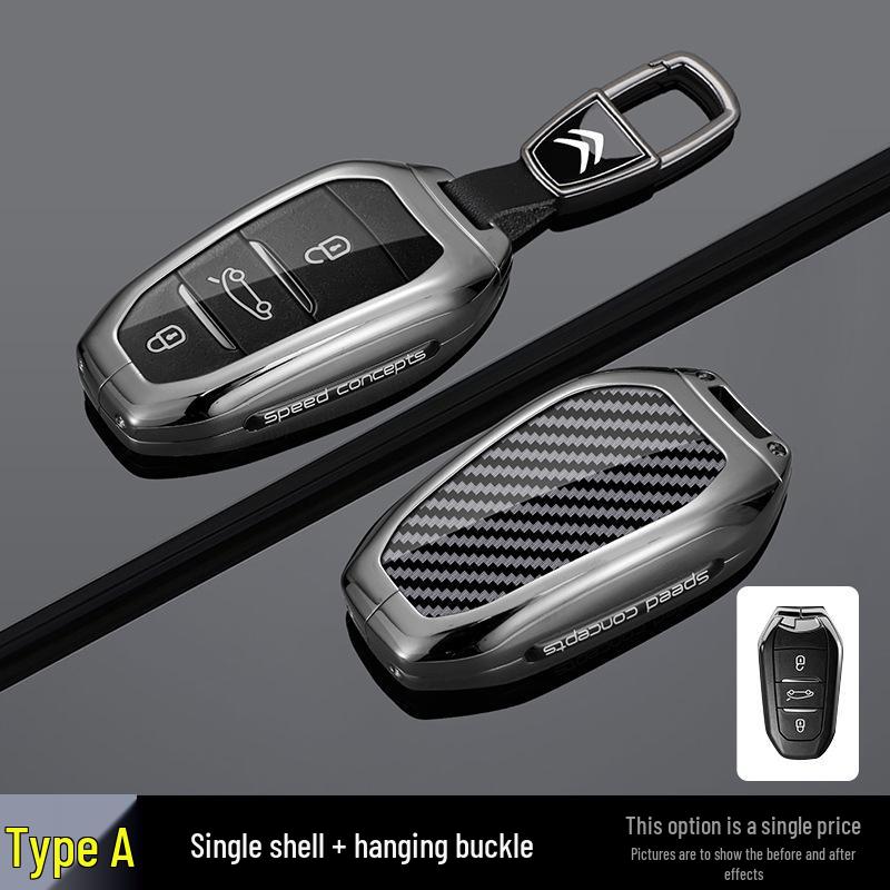 Citroen C3-XR/C4/C5/Versailles/Elysee Key Case with Buckle