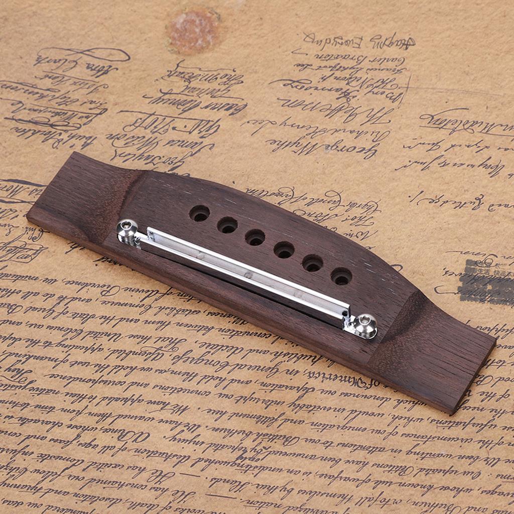 Sada na opravu sedlové matice dřevěné kytary pro 6strunnou lidovou kytaru