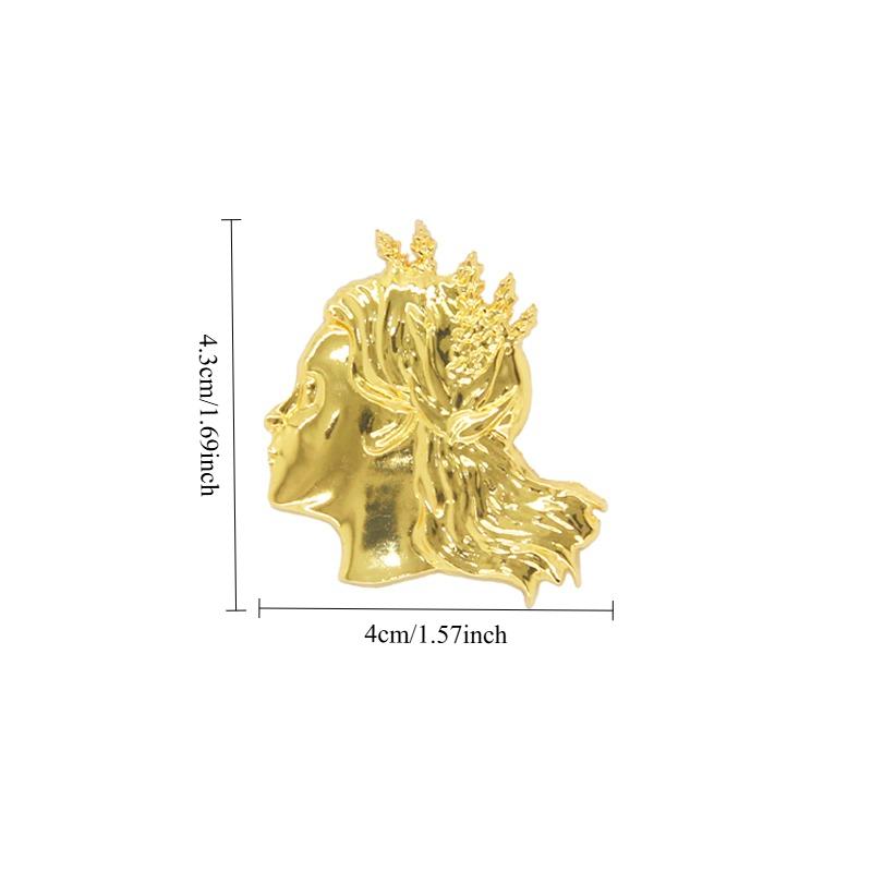 

Twelve Zodiac Signs Brooch Unisex Alloy Badge Pin Fashionable and Versatile Clothing Backpack Scarf Accessories Brooch