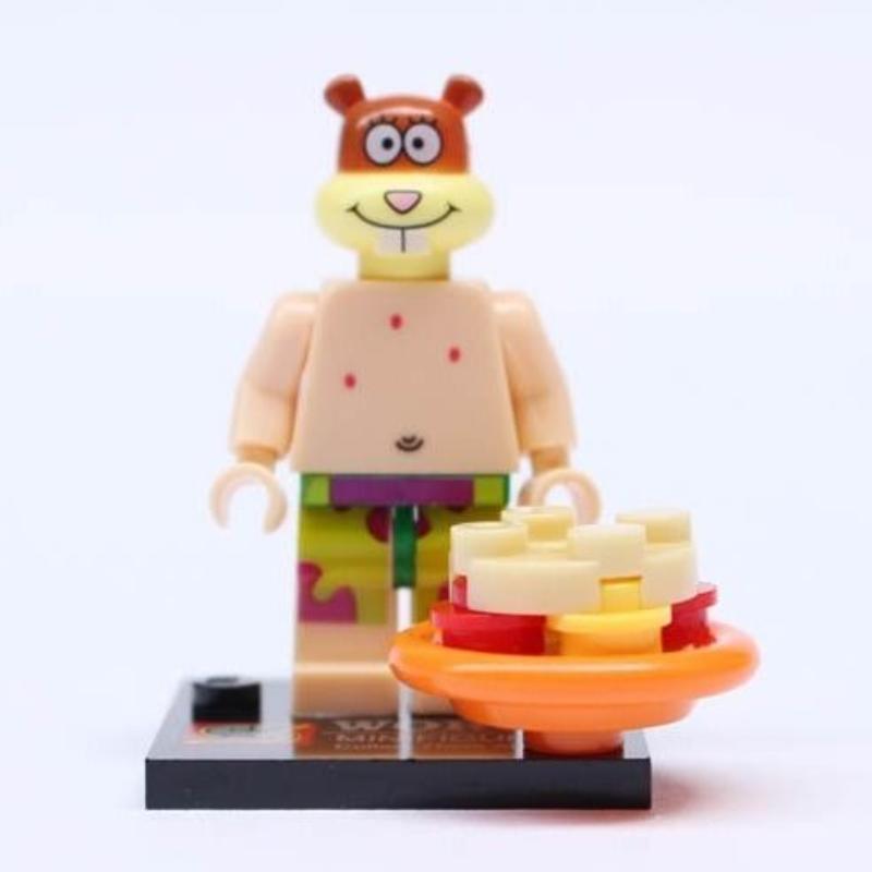 Spongebob Patrick Star Blocks Cartoon Anime Assembled Model Small Building Blocks Children Cute Boys Girls Educational Gifts