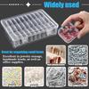 Diamond Art Opberging, Kralen Organizer Doos En Opberg Plastic Koffer Met Scharnierend Deksel