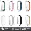 Capa para Xiaomi Mi Band 9 Capa Protetora de Tela TPU Macio Cobertura Protetora Total Acessórios para MiBand 9 Capa