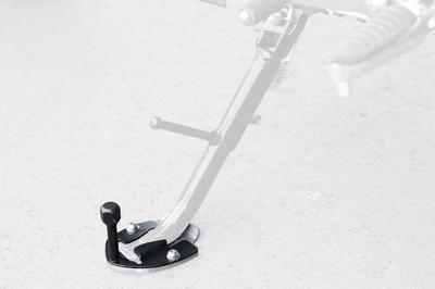 Kijima 213-041 V-Strom 250 Motorcycle Parts Side Stand Wide Plate & Extension Black