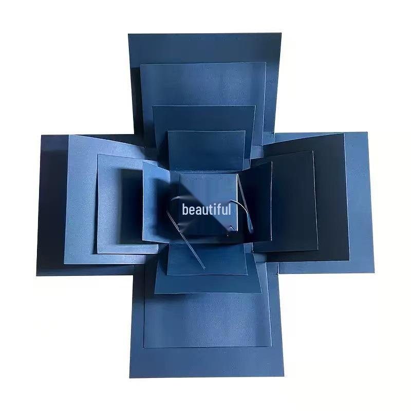 DIY Handmade Exploding Photo Album Gift Box for Birthdays and Festivals