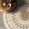 Living Room Circular Carpet French Light Luxury Coffee Table Sofa Cushion Bedroom Bedside Carpet Study Floor Mat