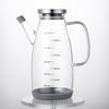 Ruhan 1000ml Glass Oil and Sauce Dispenser Set