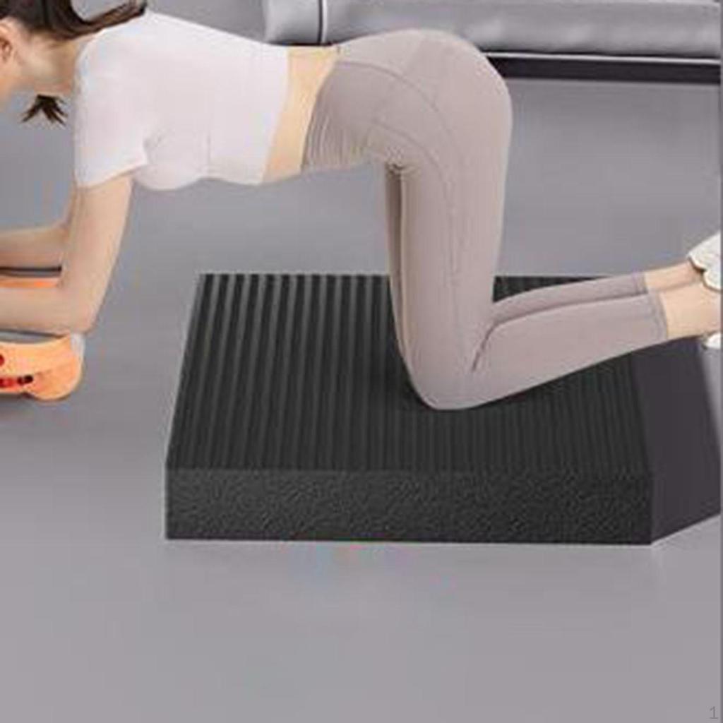 Balance Pad Cushion Sweatproof Wear Resistant Foam Mat Knee for Home Gym Workout