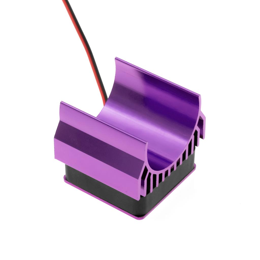 Remote Control Motor Cooling Fan Remote Control Car 540 550 Motor Radiator Replacement for Traxxas