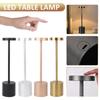 Xiaomi Simple LED Rechargeable Touch Metal Table Lamp Three Colors Bedside Cordless Desk Lamp Bar Outdoor Decoration Led Night Light