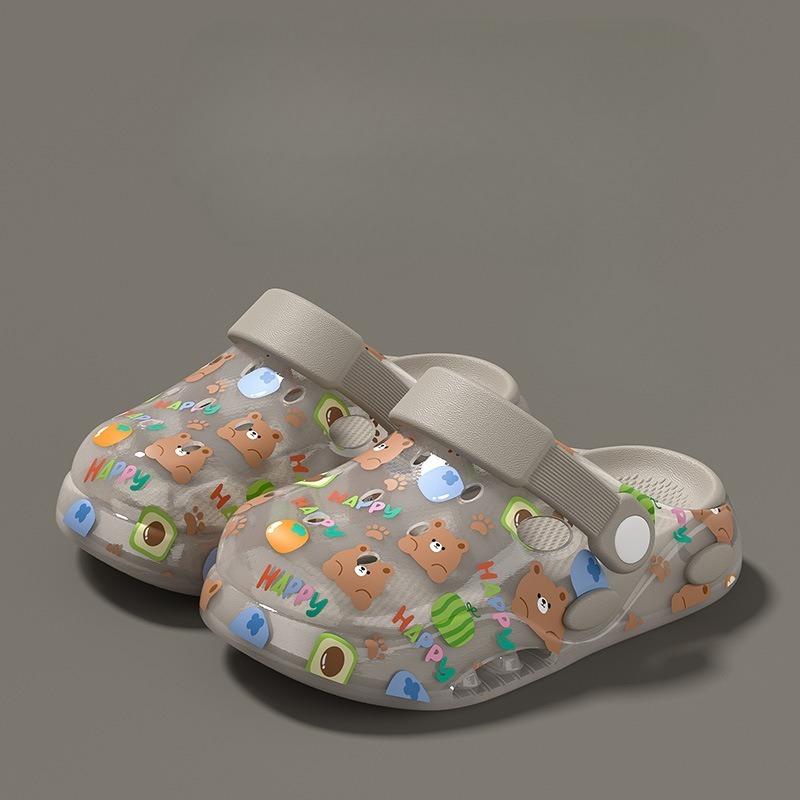 Summer New Kids Closed Toe Clogs Unisex Children Sandals Toddler Big Kids Indoor Outdoor Beach Slides for Boys Girls