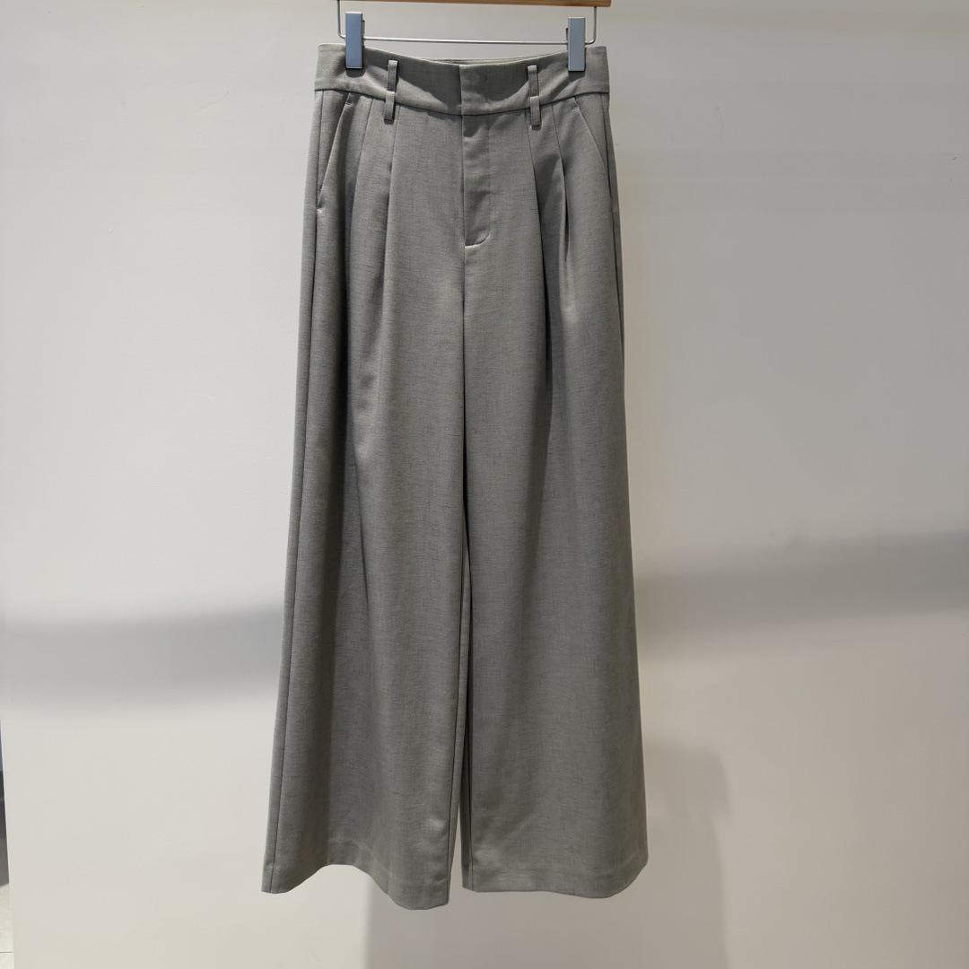 2026 Spring Linen Short Vest Suit & Wide-Leg Pants Set Medium